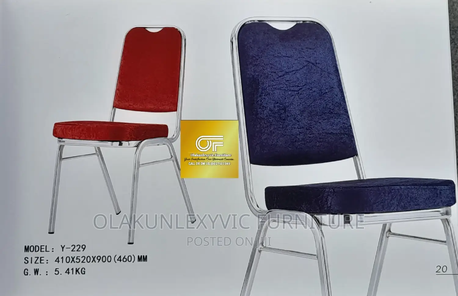 Church Banquet Chair