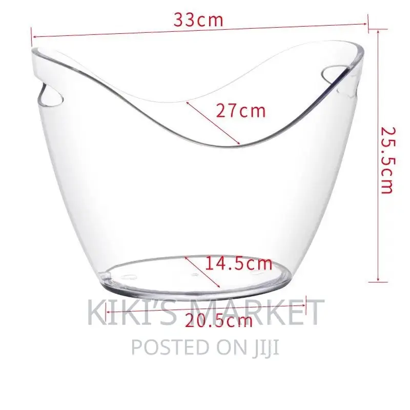 8l Clear Acrylic Ice Bucket