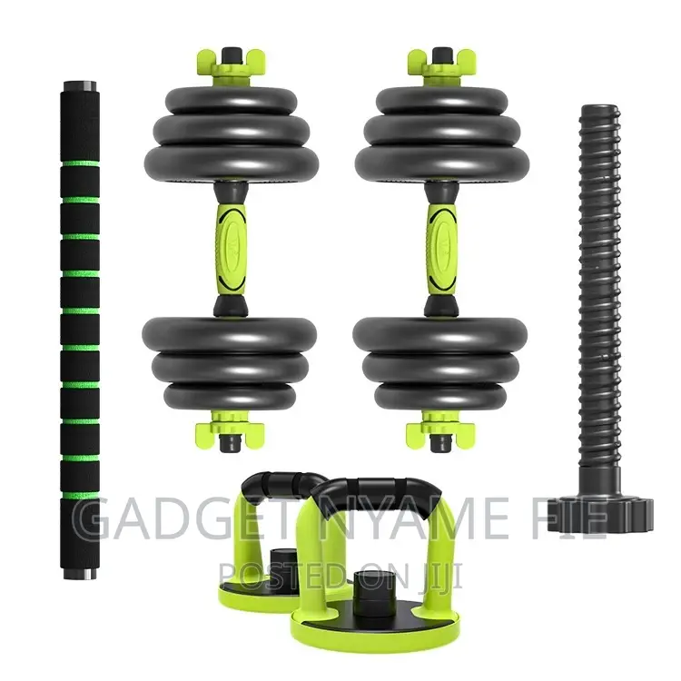 Full Gym Set - 40kg(Rod,Weights,Knee Pad,Kettle Bells Etc)