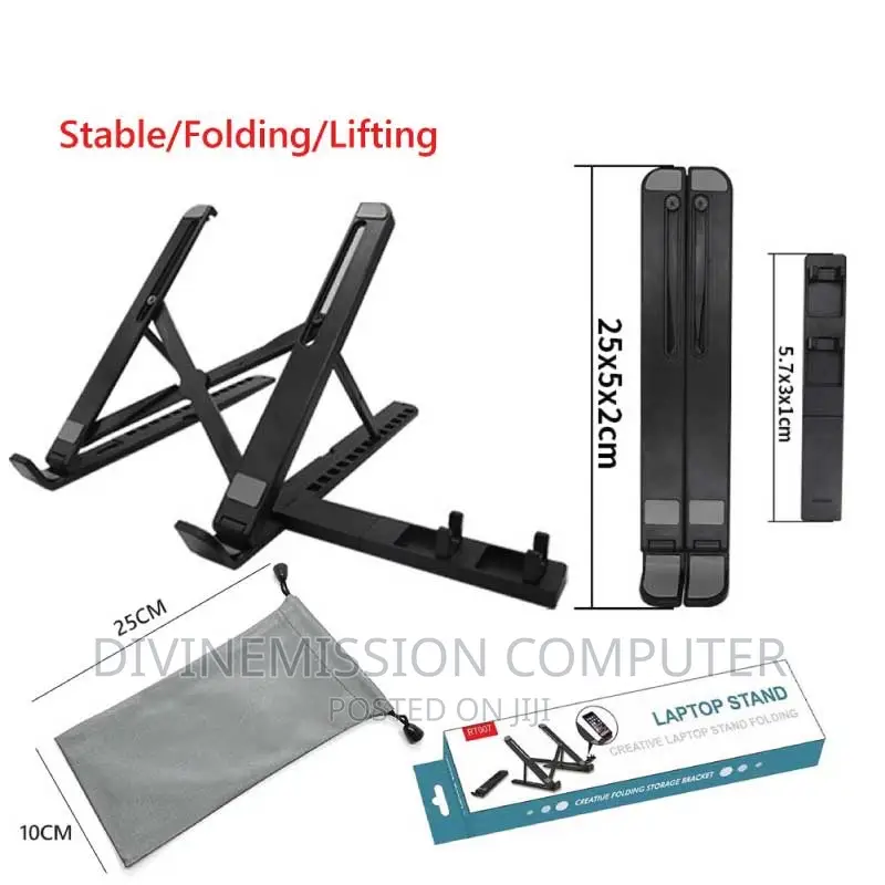Laptop and Phone Stand Available Together
