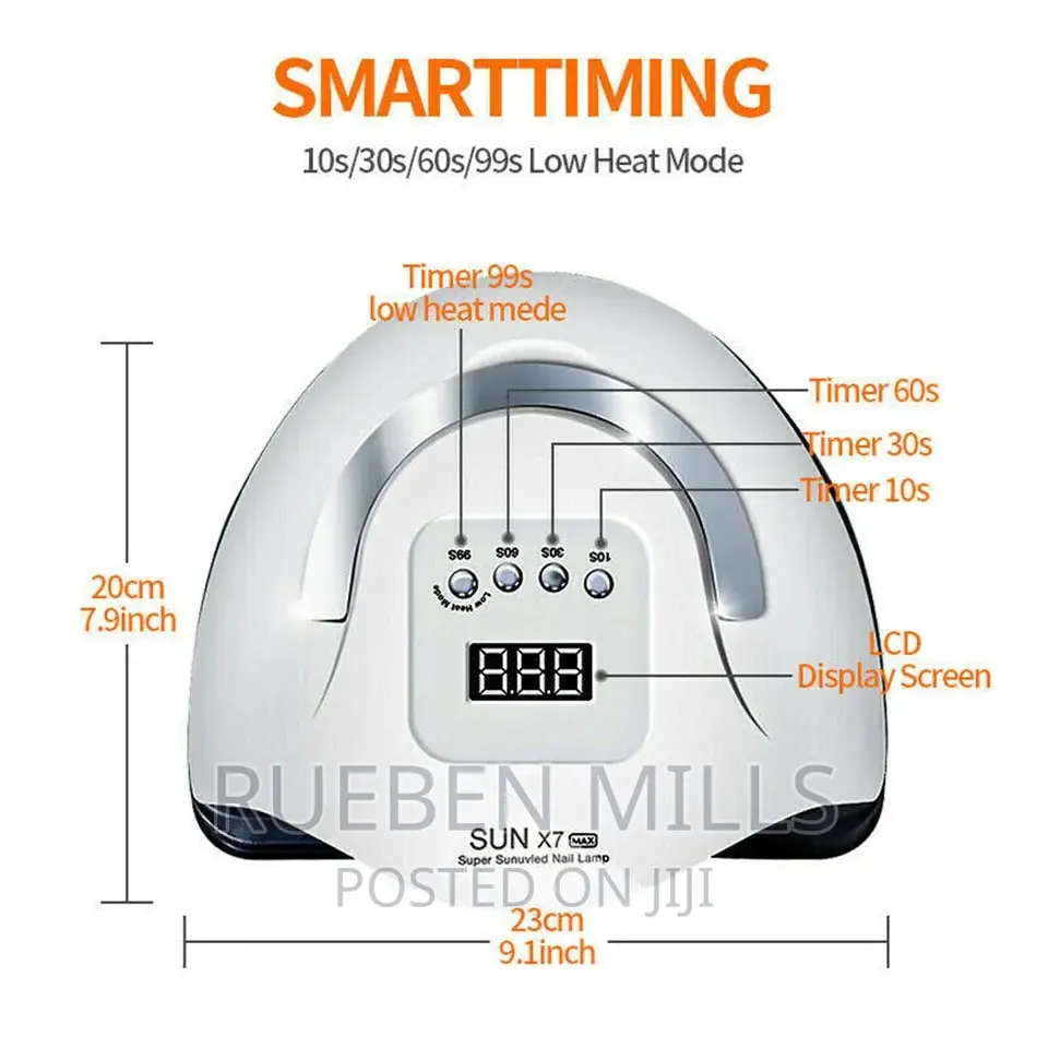 Smart Sensor Sun X7 MAX Professional 2 in 1 Nail Dryer