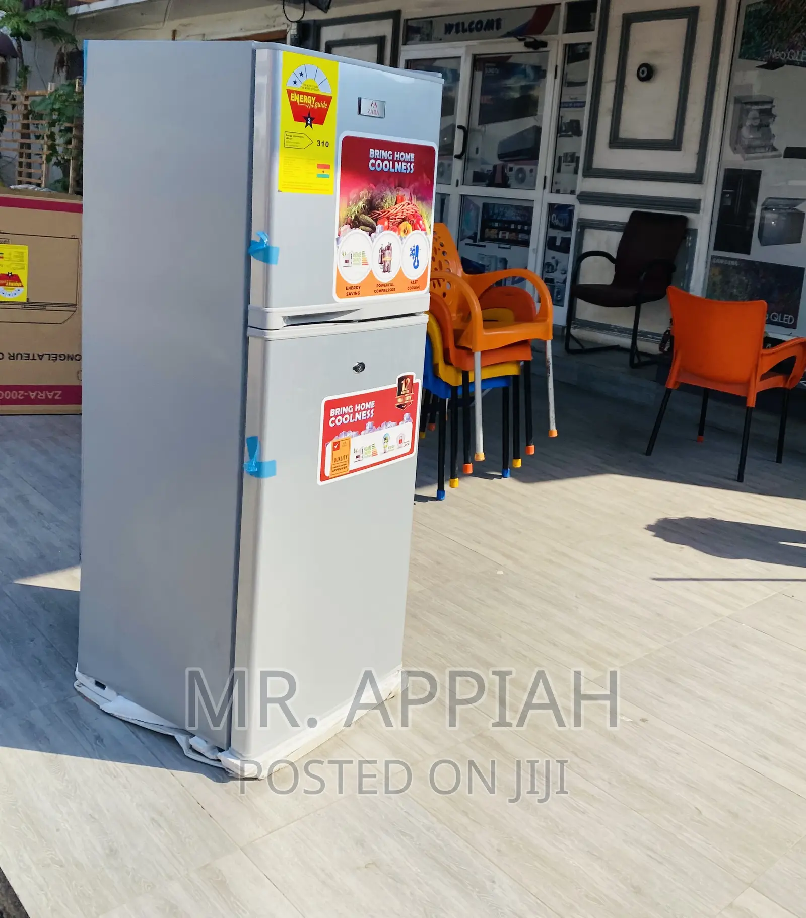 Shop Affordable Zara 22TM Double Door Electric Fridge.