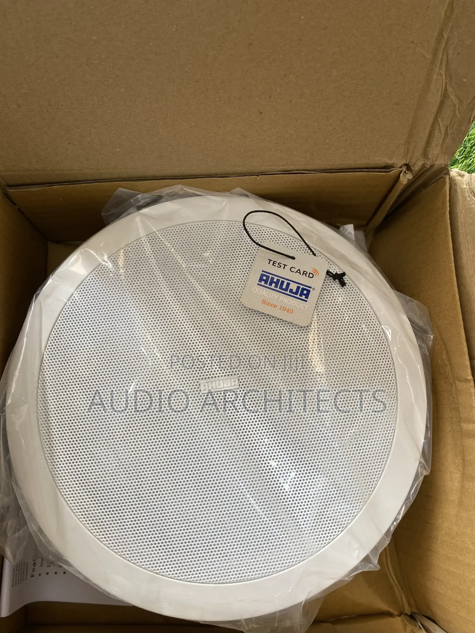 Original Ahuja 8” Inches Ceiling Speaker Pair