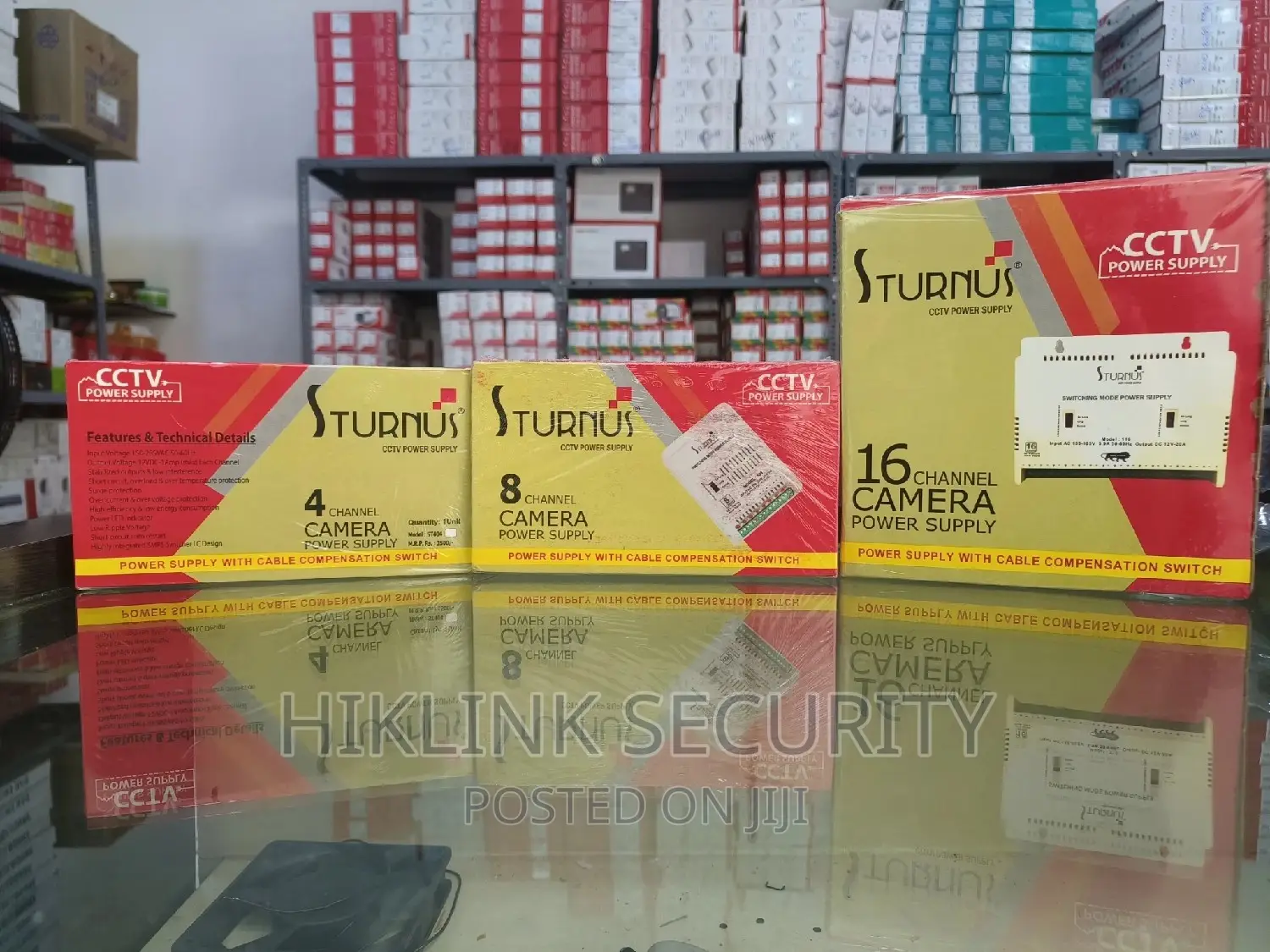 High Quality Power Supply For CCTV 4ch,8ch,16ch