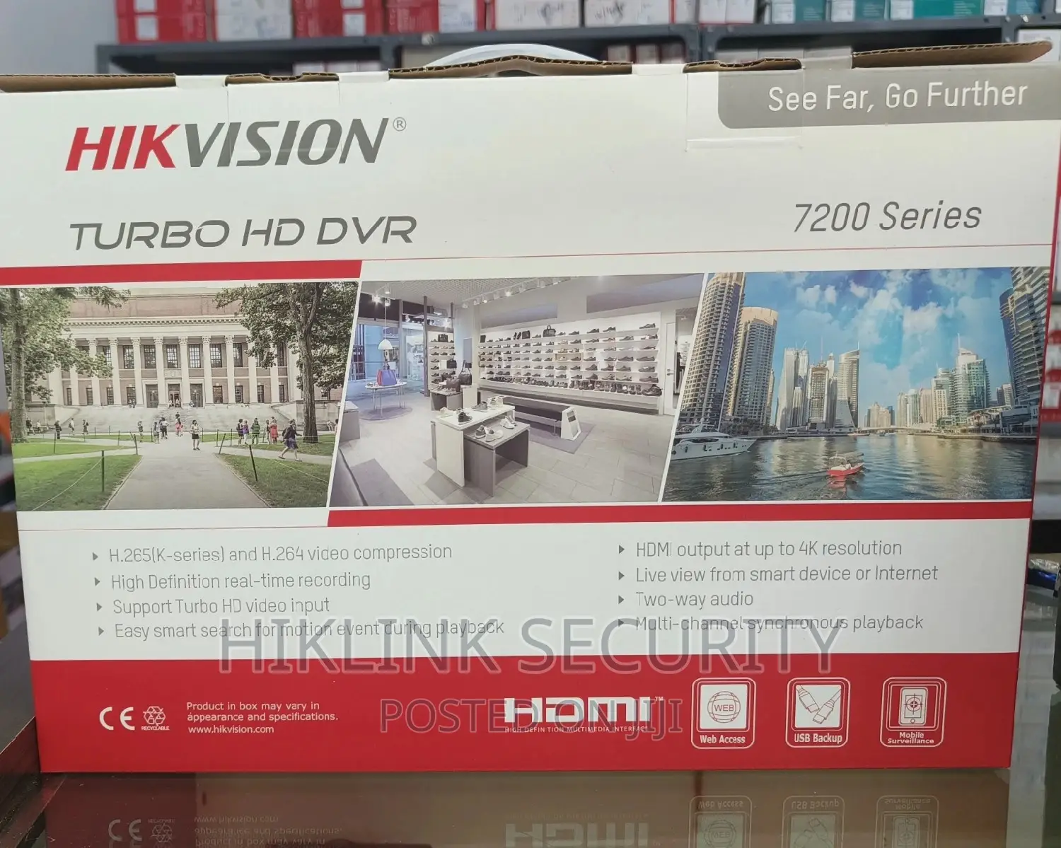 Hikvision 4ch 2mp DVR