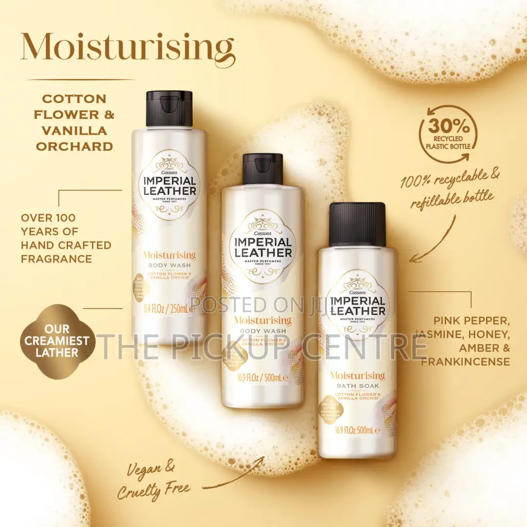 Imperial Leather Moisturising Cotton Flower Vanilla Orchid