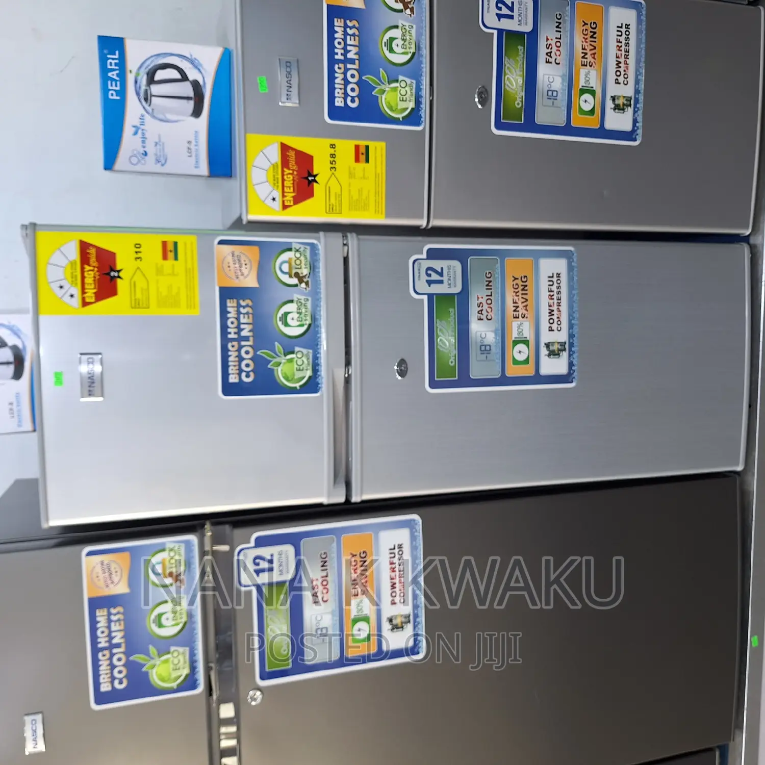 Super Top Freezer Nasco Fridge 138liters