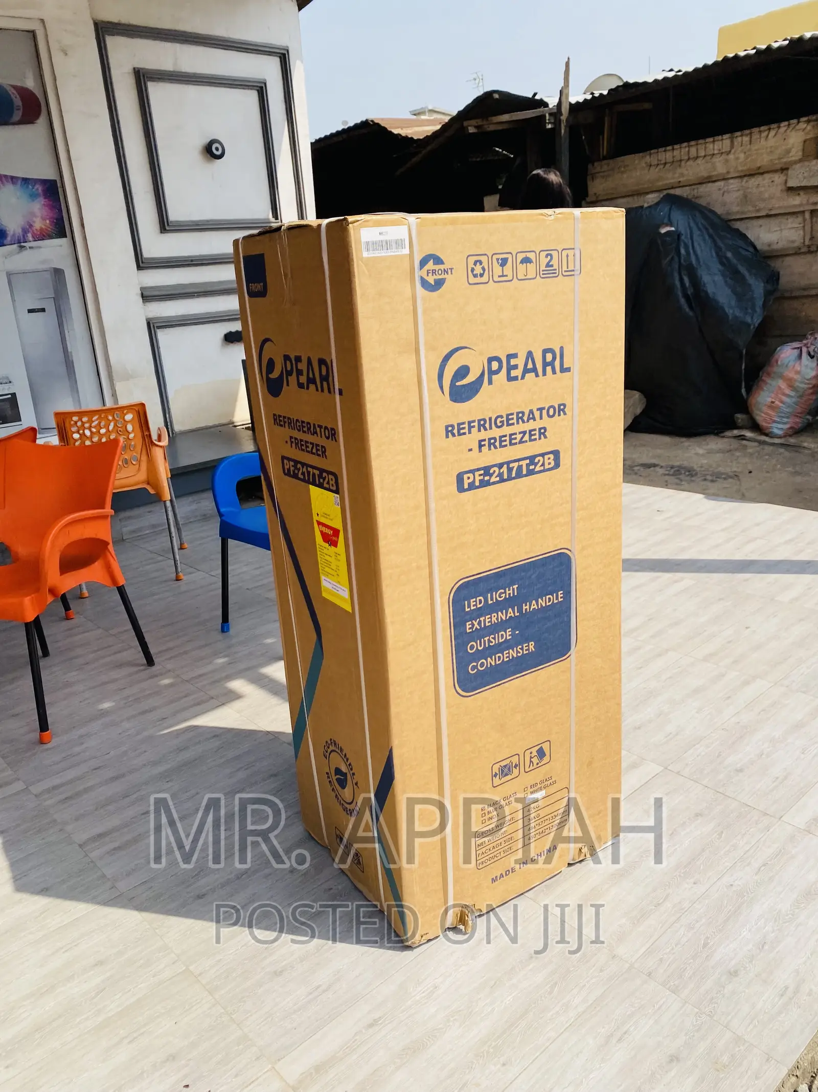 Fast Cooling Pearl(Pf 217t-2B)Double Door Refrigerator 