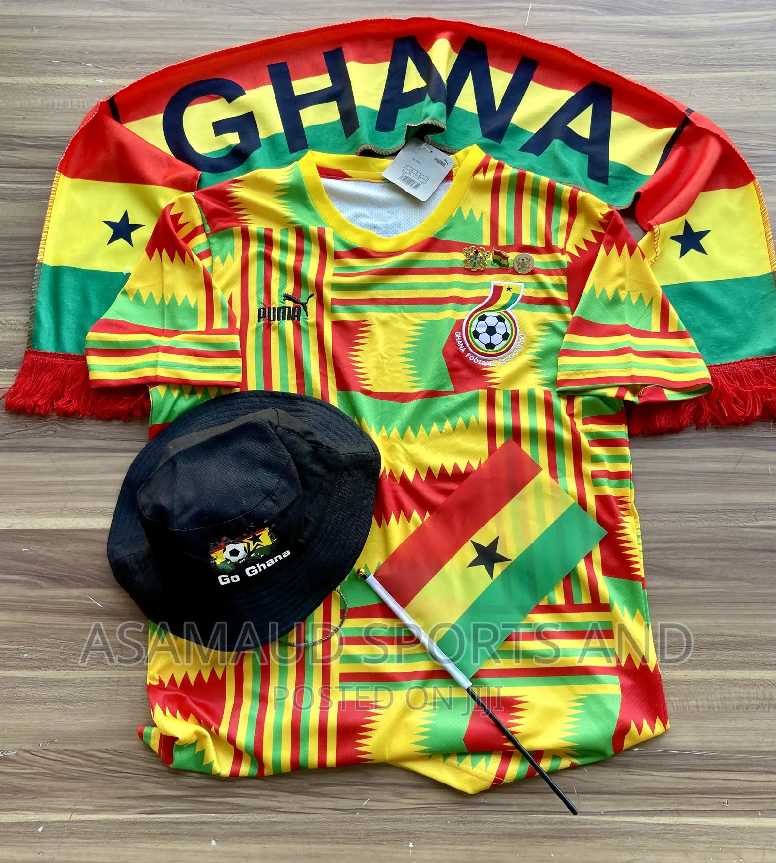 Original Ghana Fun Wear Jerseys at Cool Price