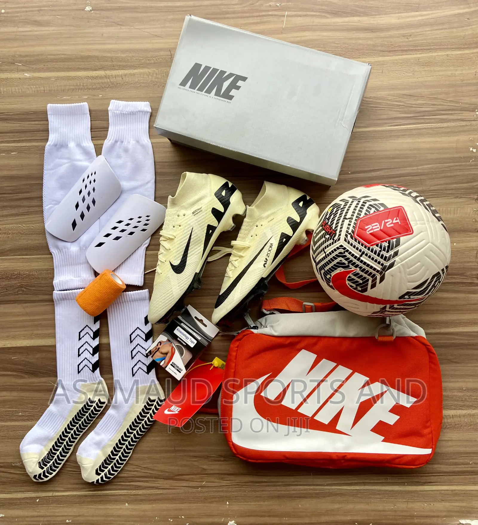 Original Football Cleat With Accessories at Cool Price