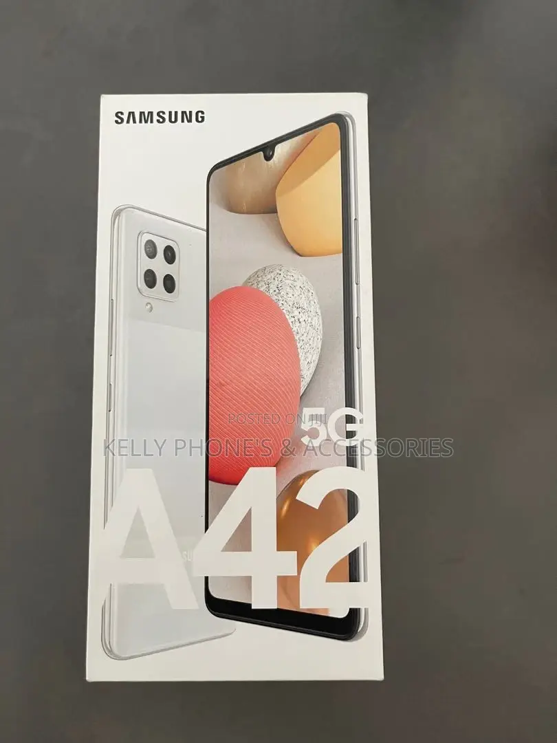 New Samsung Galaxy A42 5G 128 GB Black