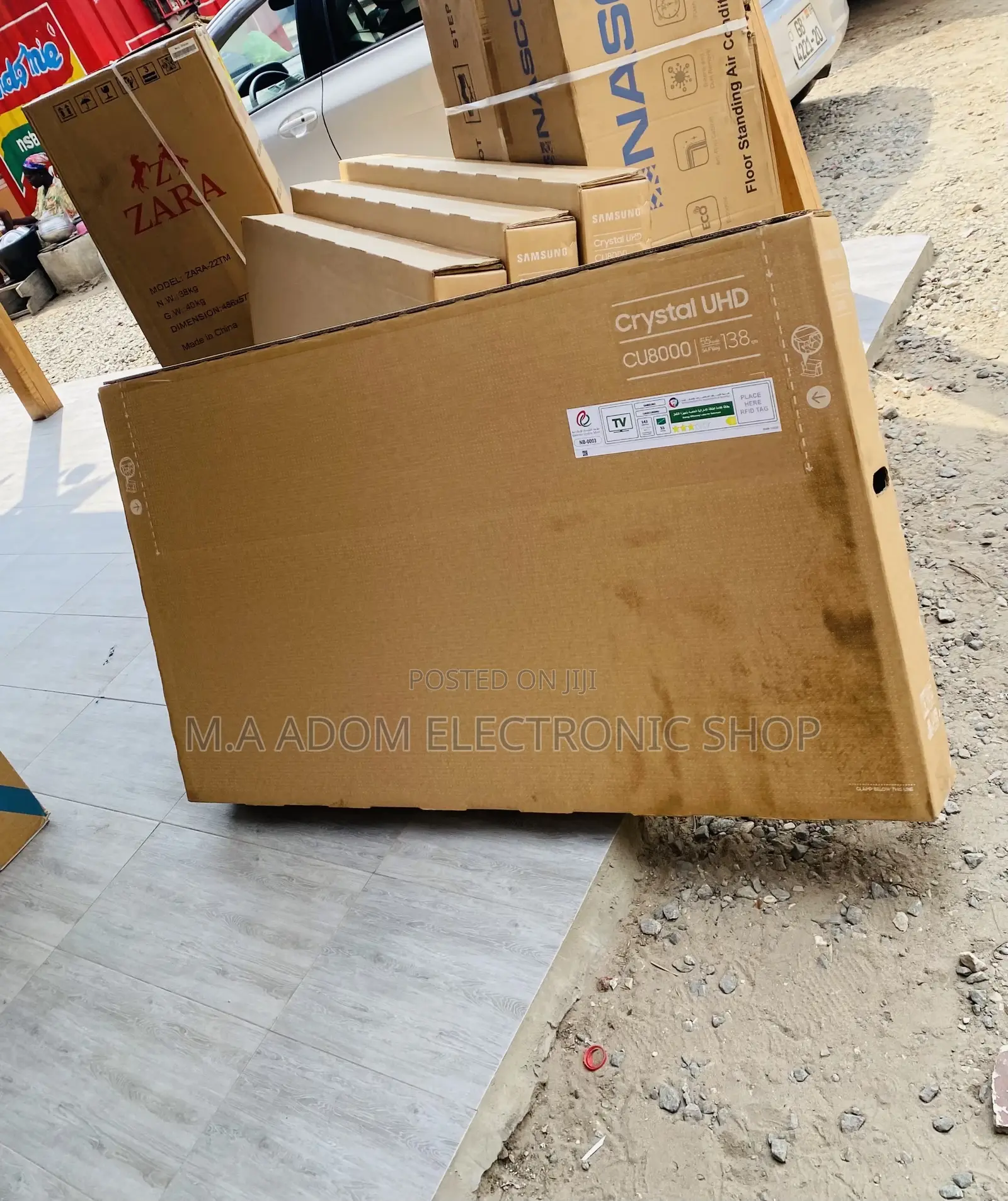 Original Samsung 55 Inch Crystal Uhd Smart Tv(55cu8000).