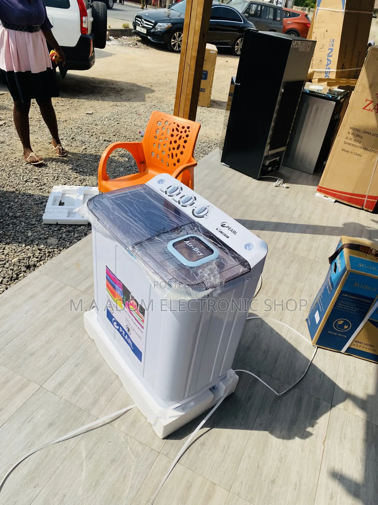 Adorable Pearl 7kg Top Load Washing Machine,.
