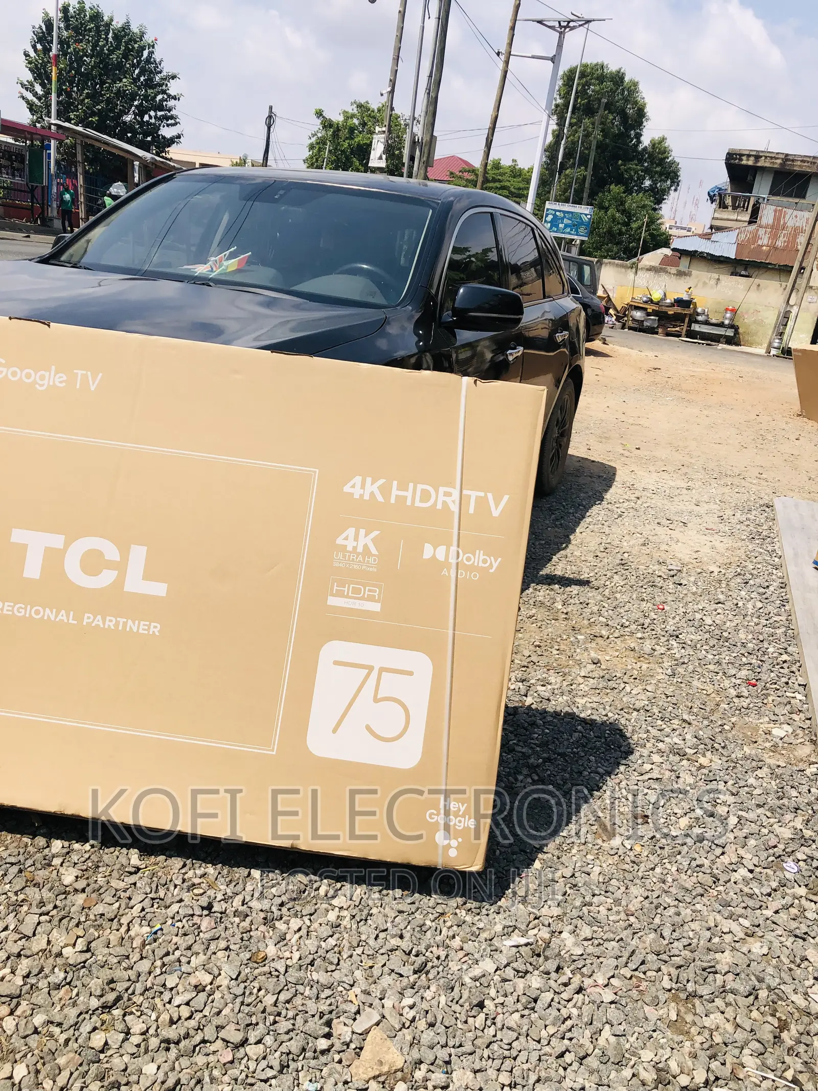 Enjoy the Big Picture TCL Led 75p635 Uhd Smart Android Tv