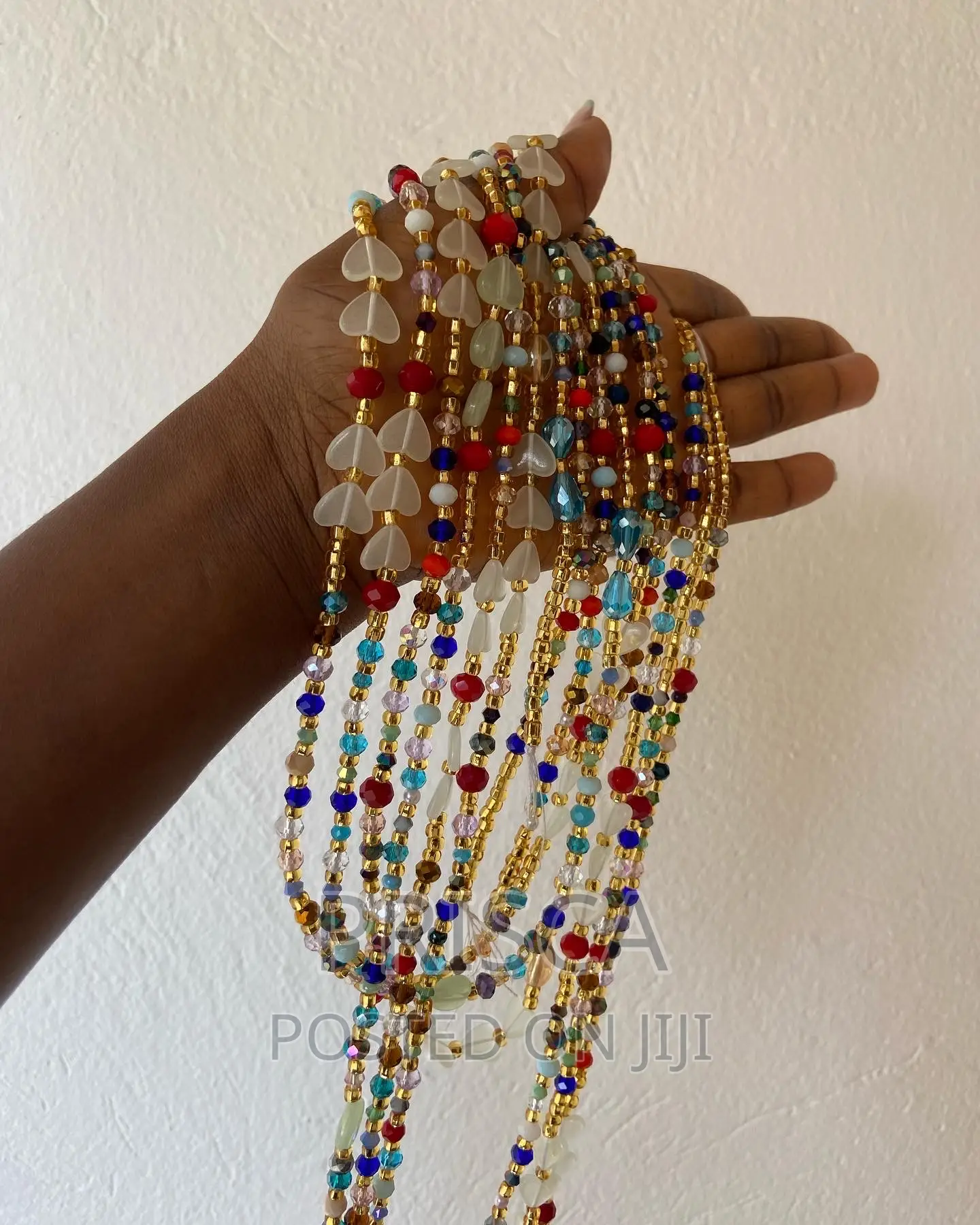 Multicolored Crystal Waistbeads
