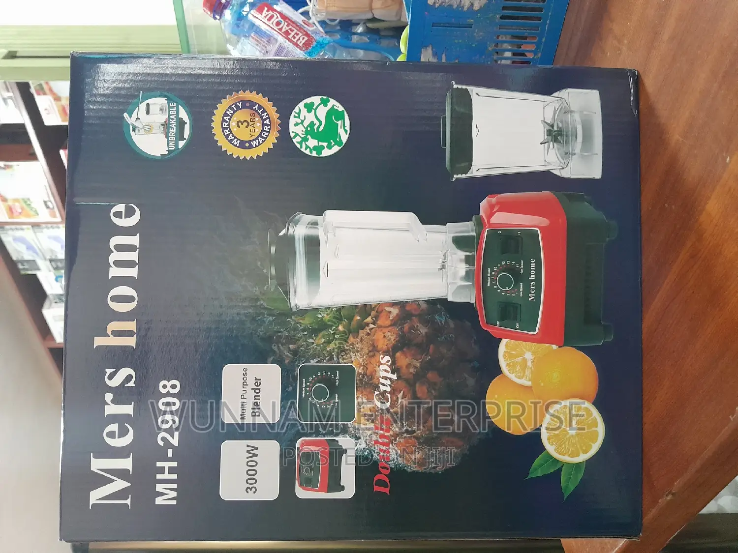 Original Mers Home Double Cup Blender