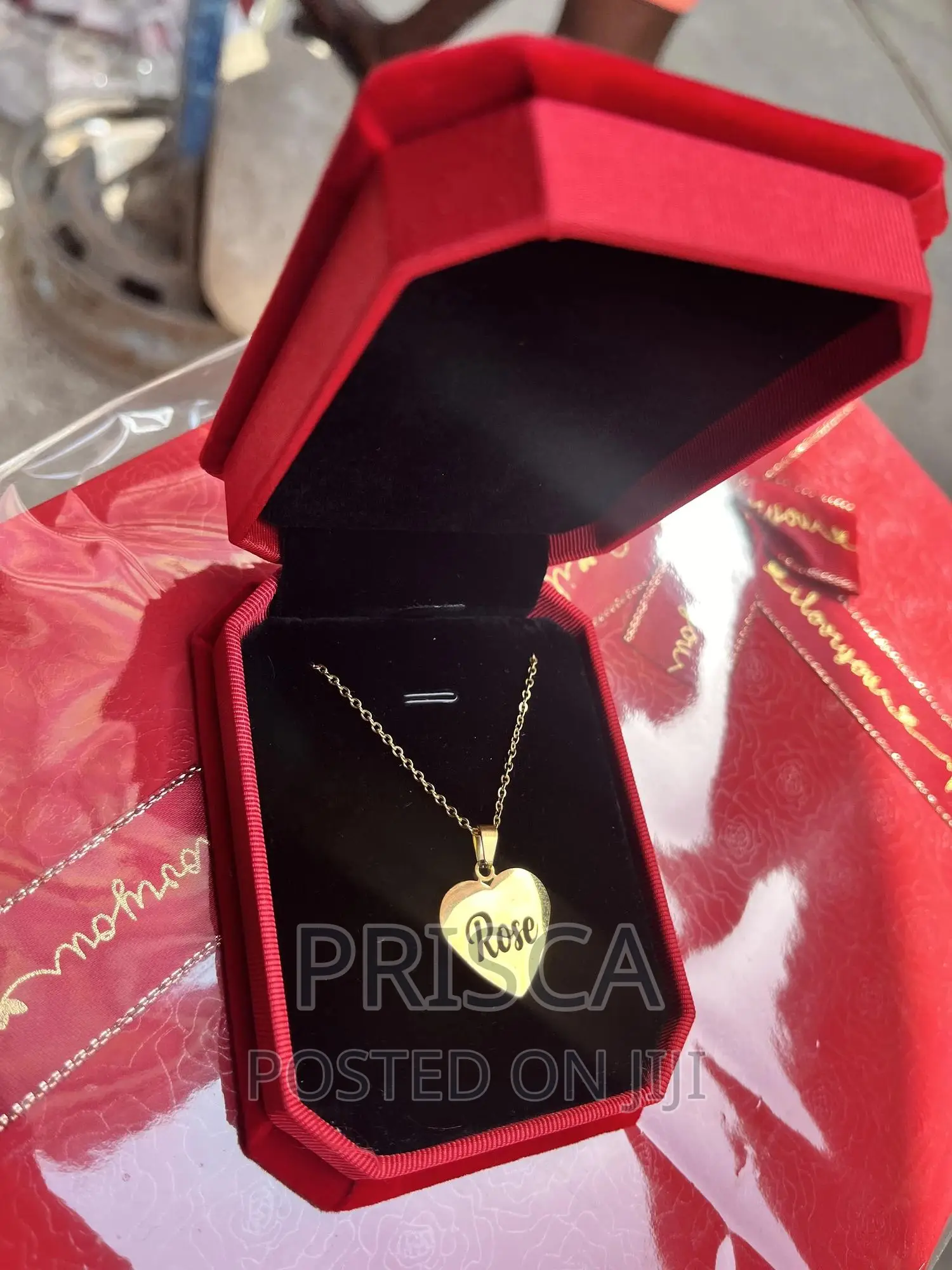 Customized Heart Shaped Necklace
