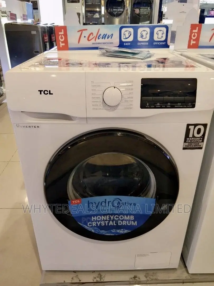 Wash-Rinse-Dry! TCL Front Load 11kg Fully Auto Wash Machine
