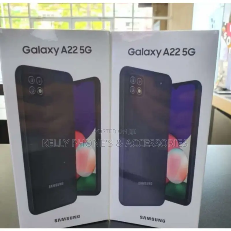 New Samsung Galaxy A22 5G 128 GB Black