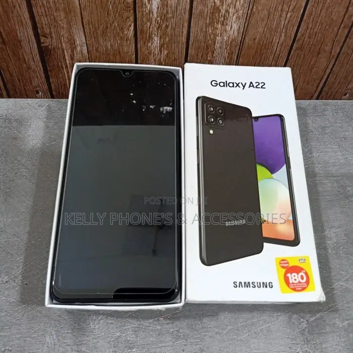 New Samsung Galaxy A22 5G 128 GB Black