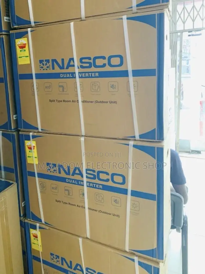 Fast Chilling Nasco 1.5hp Split Type Inverter Ac(White).