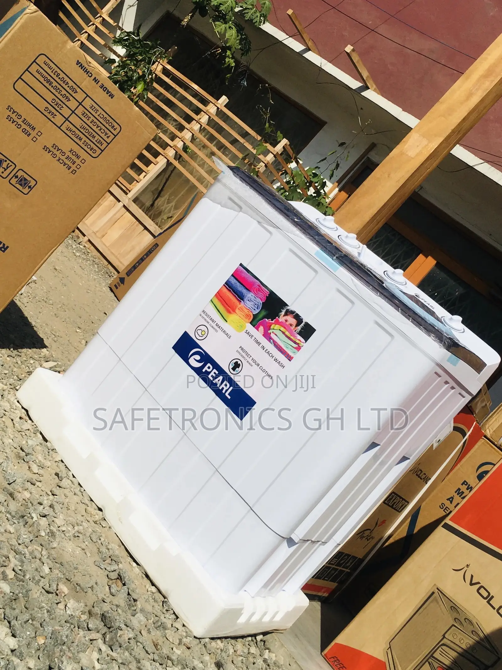 12kg Semiautomatic Sealed Pearl Topload Washingmachine