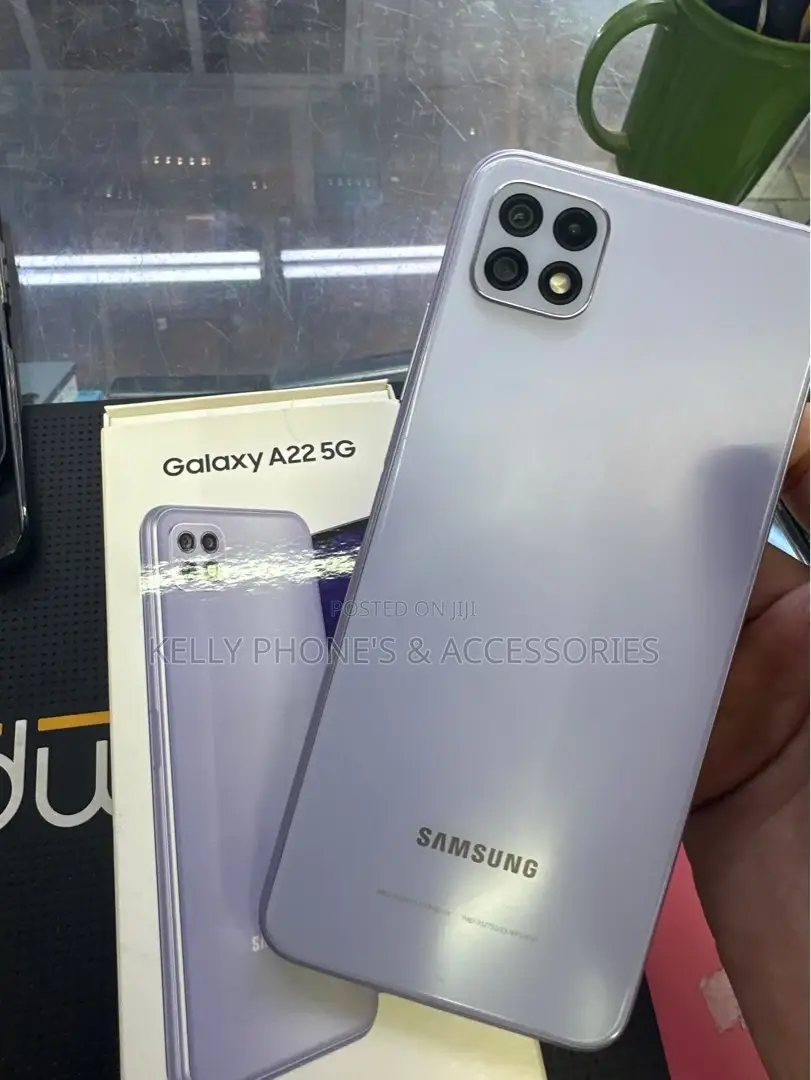 New Samsung Galaxy A22 5G 128 GB Purple