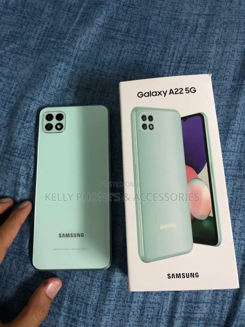 New Samsung Galaxy A22 5G 128 GB Green