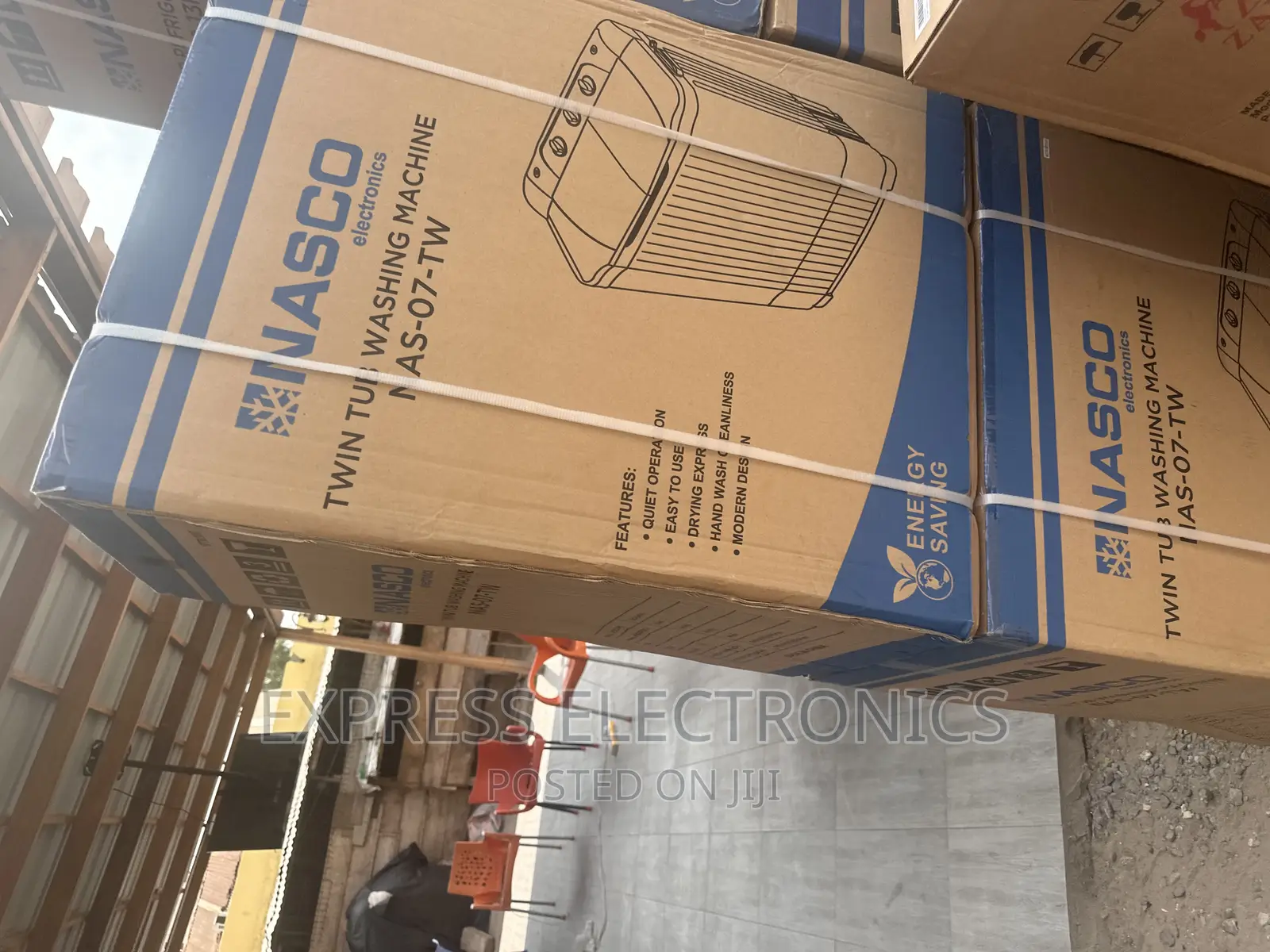 Easy to Control Panel Washing Machine 7kg Topload Nasco