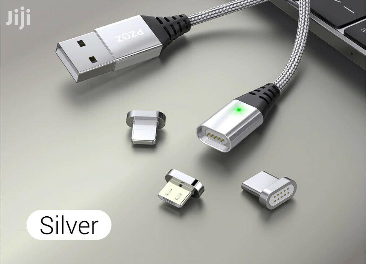 Magnetic Data Cable Usb Type C Charging for Ios and Android