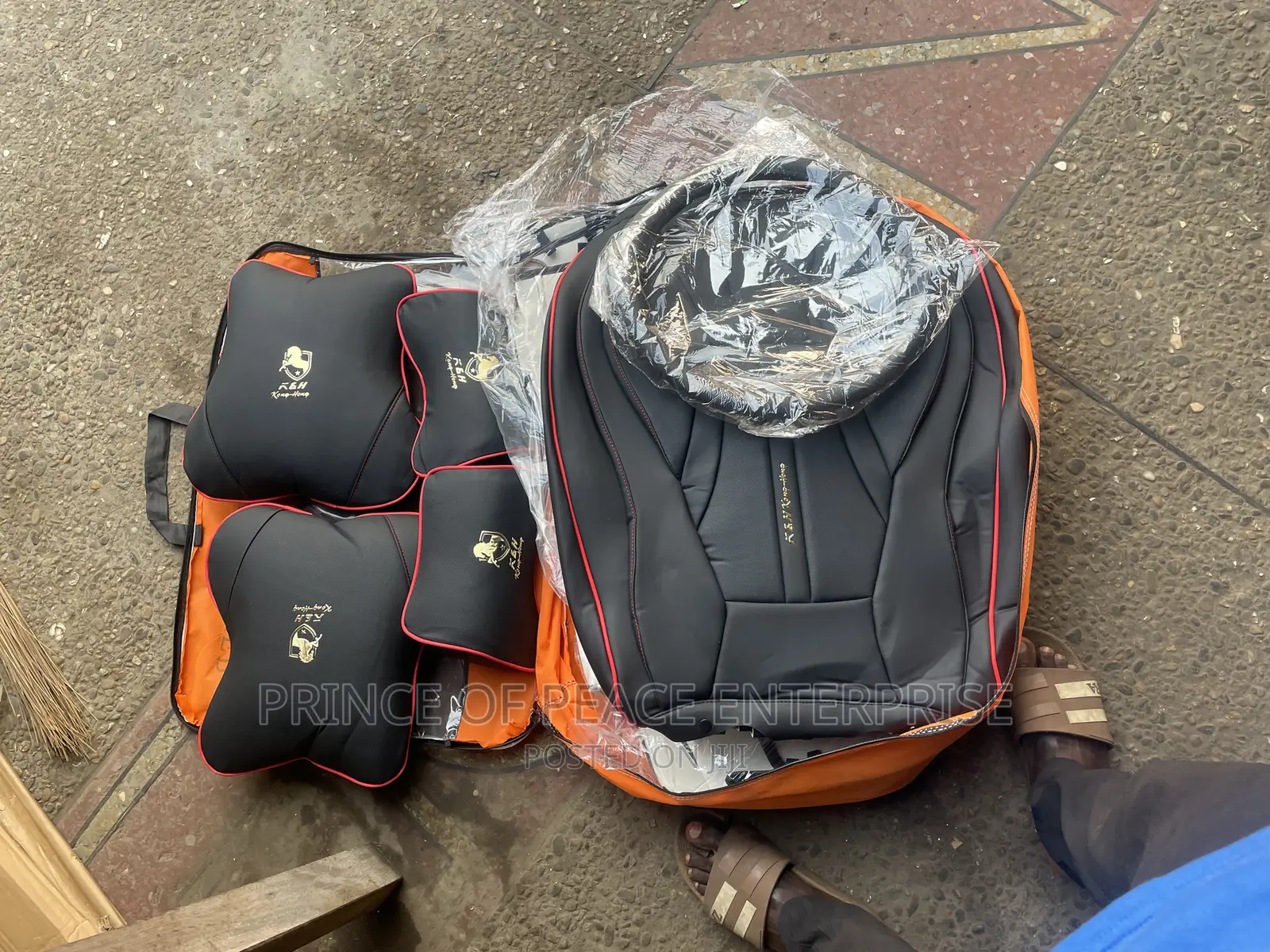 Original Seat Cover Black Leather