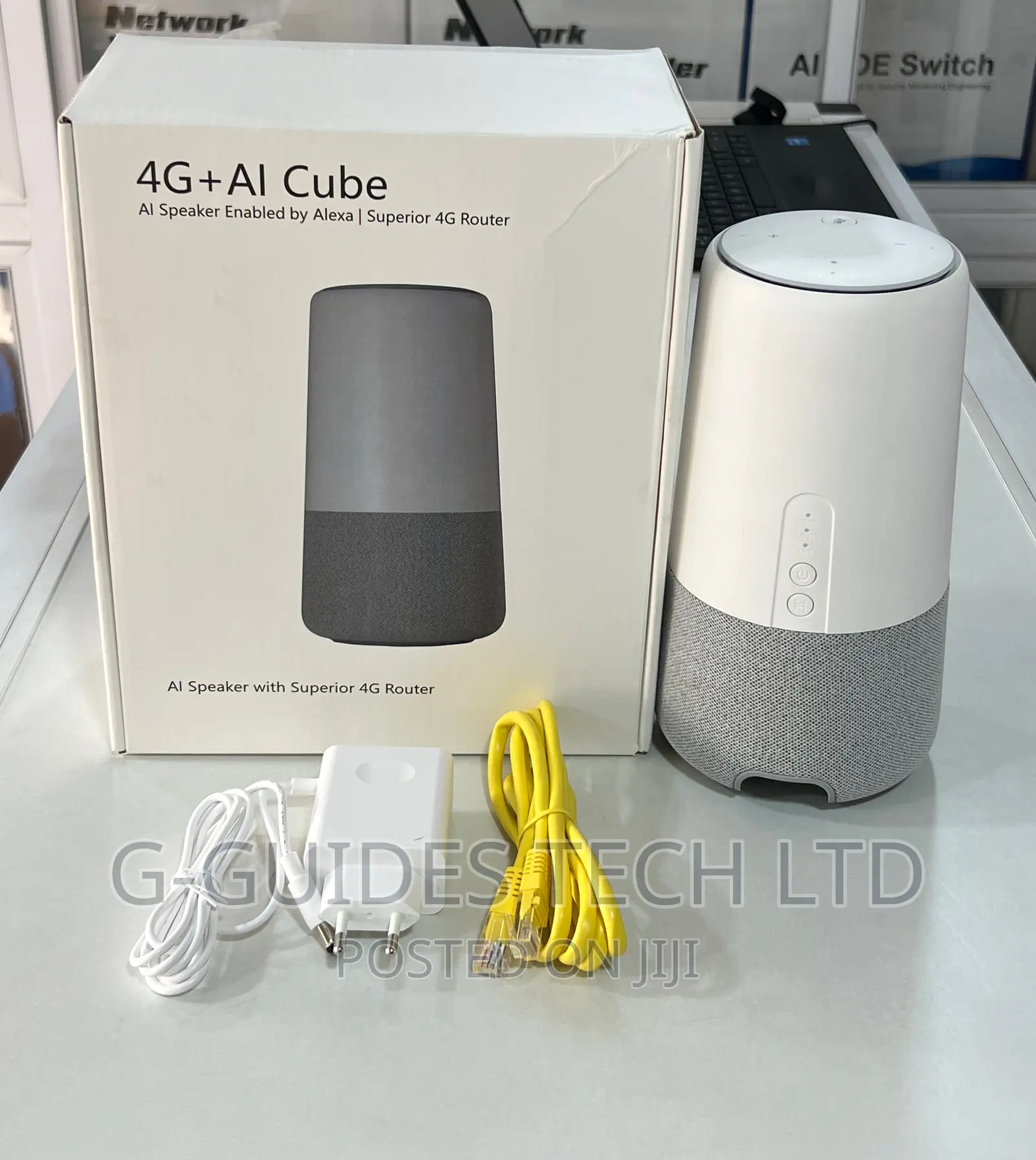 Huawei 4G Router With Ai Cube Alexa Speaker