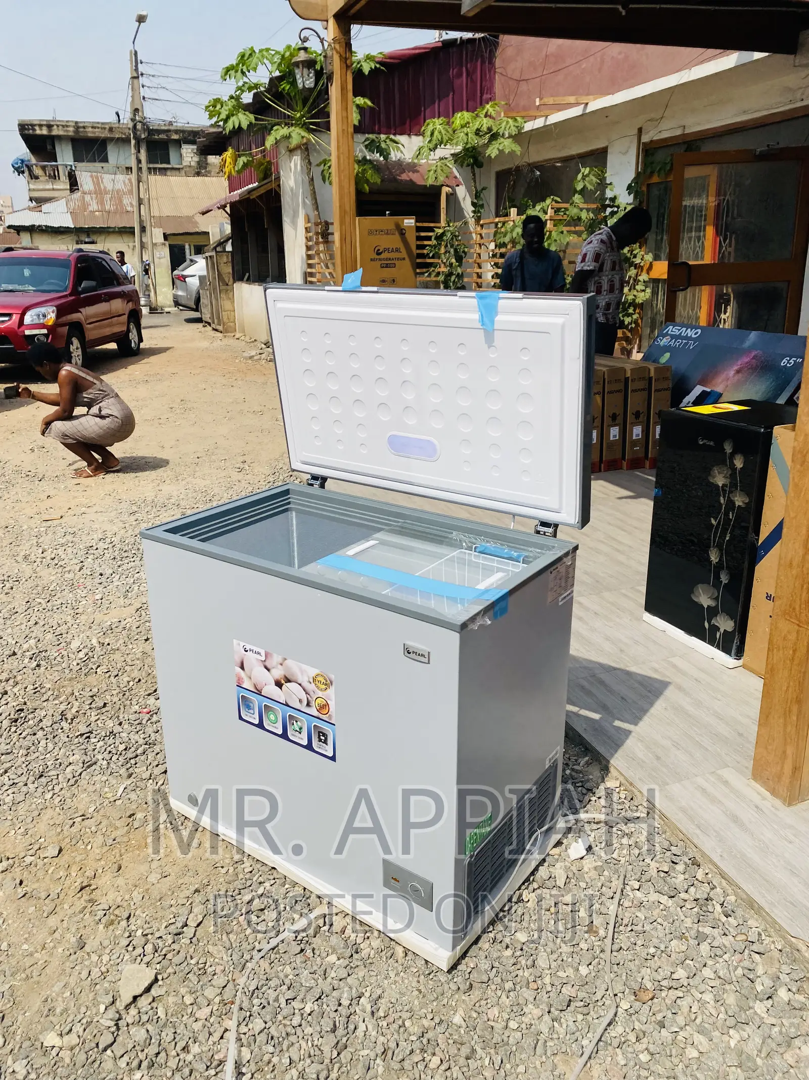 High Quality Pearl PCF-240 Single Door Electric Freezer.