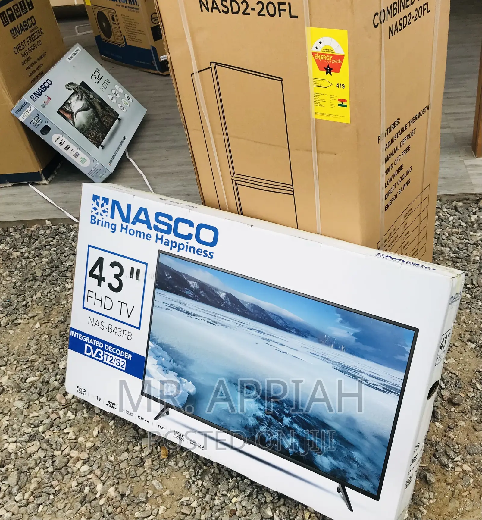 Cost Saving Nasco 43 Inch Digital Satellite Electric LED Tv