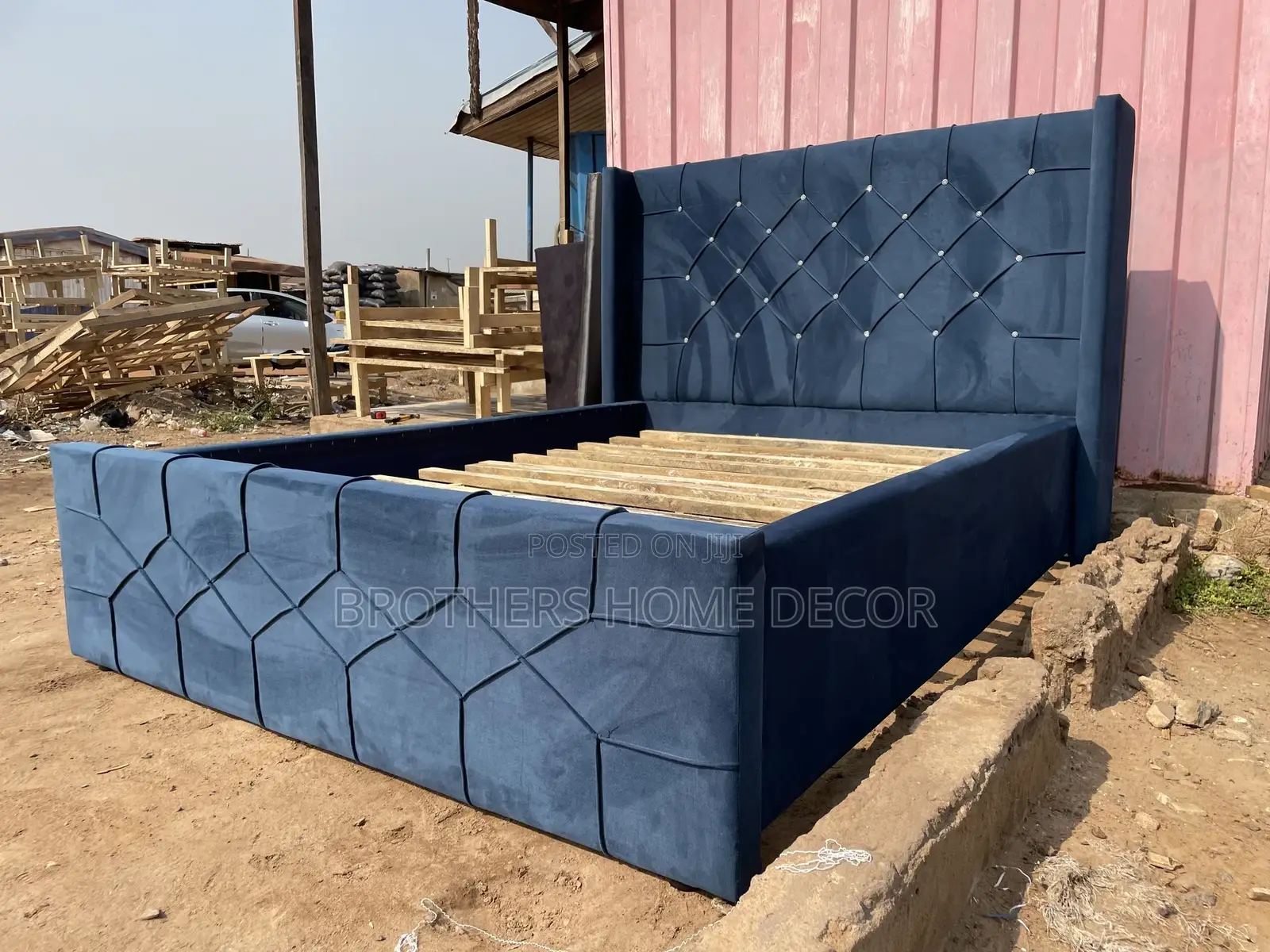 Foreign Double Bedframe 60x80 Available In Different Colors