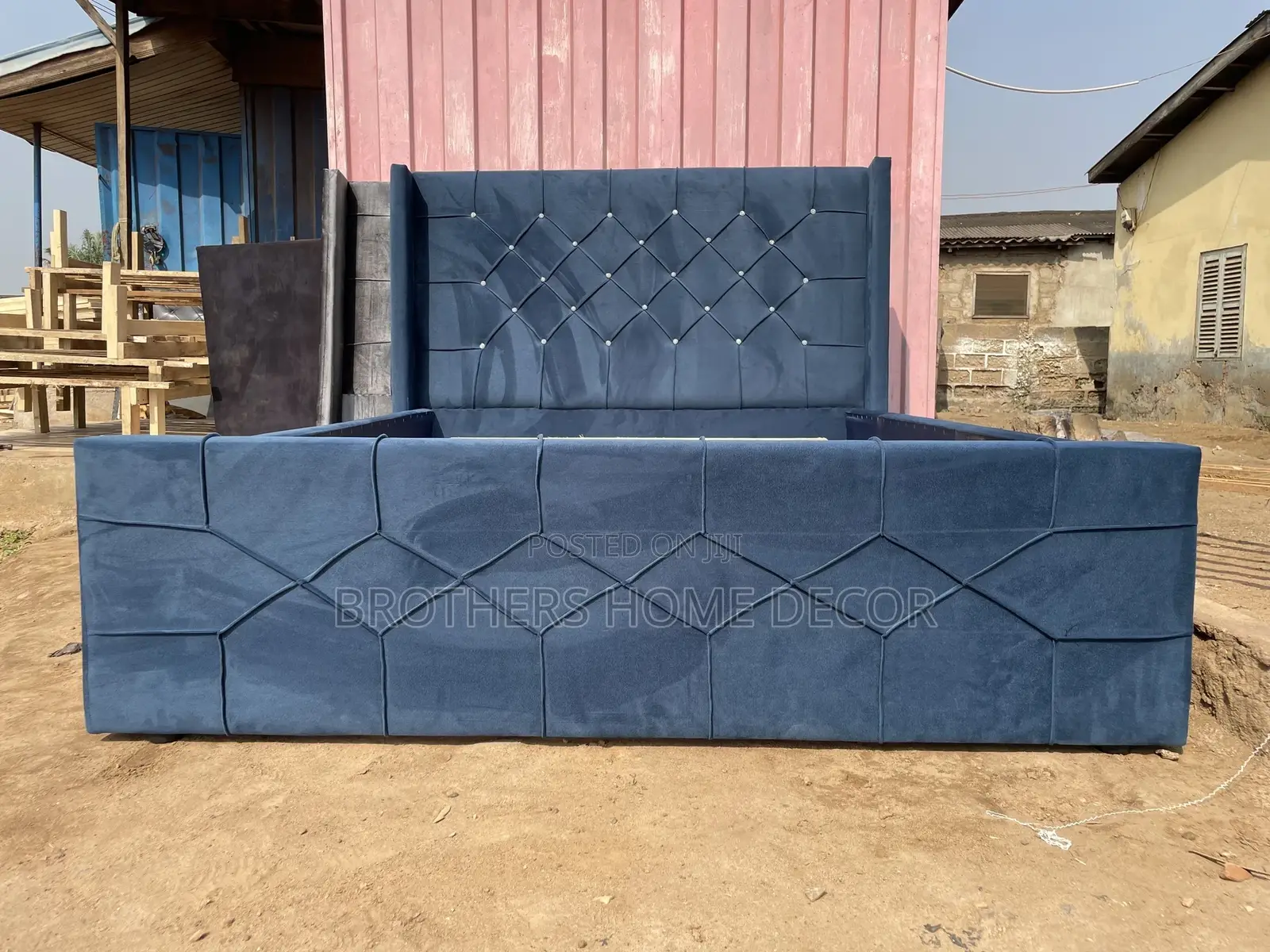 Foreign Double Bedframe 60x80 Clean And Strong