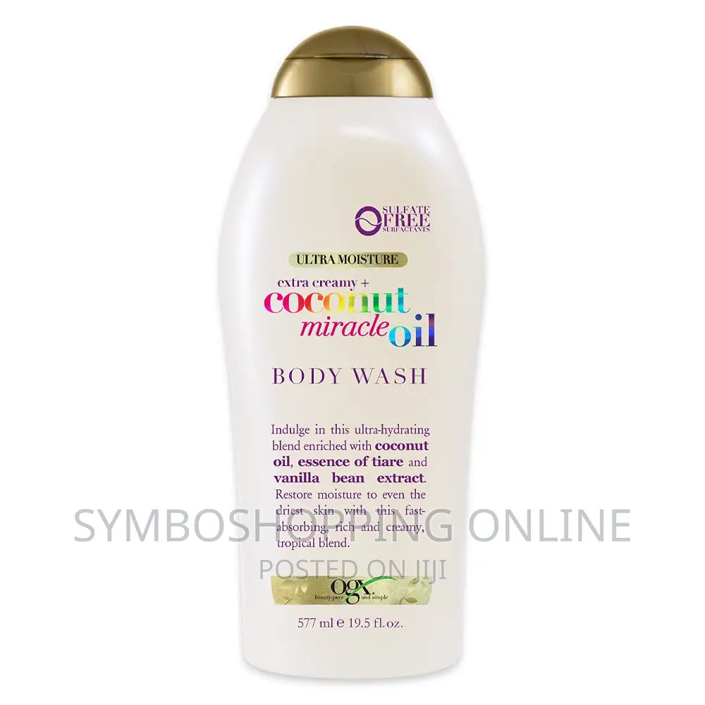 OGX Extra Creamy +Coconut Miracle Oil Body Wash &Scrub 577ml