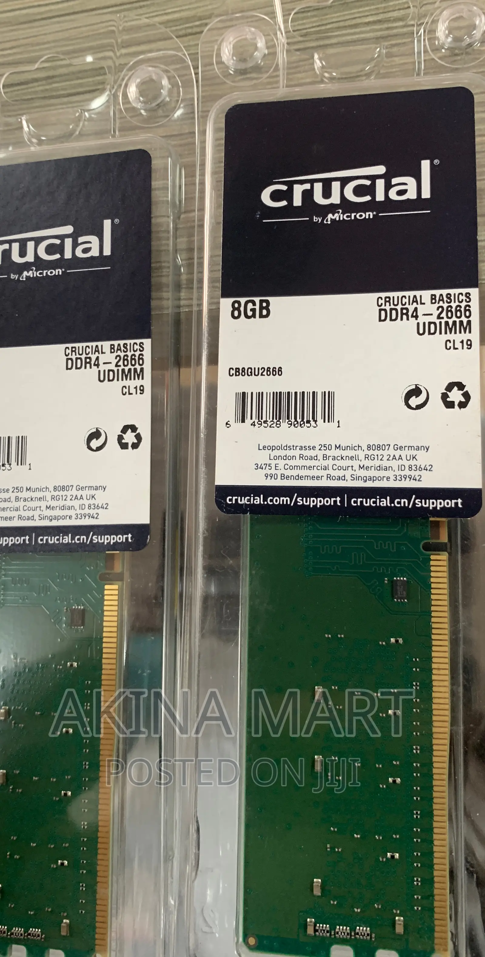 8gb Pc4 Desktop Ram Crucial Ddr4 Ram