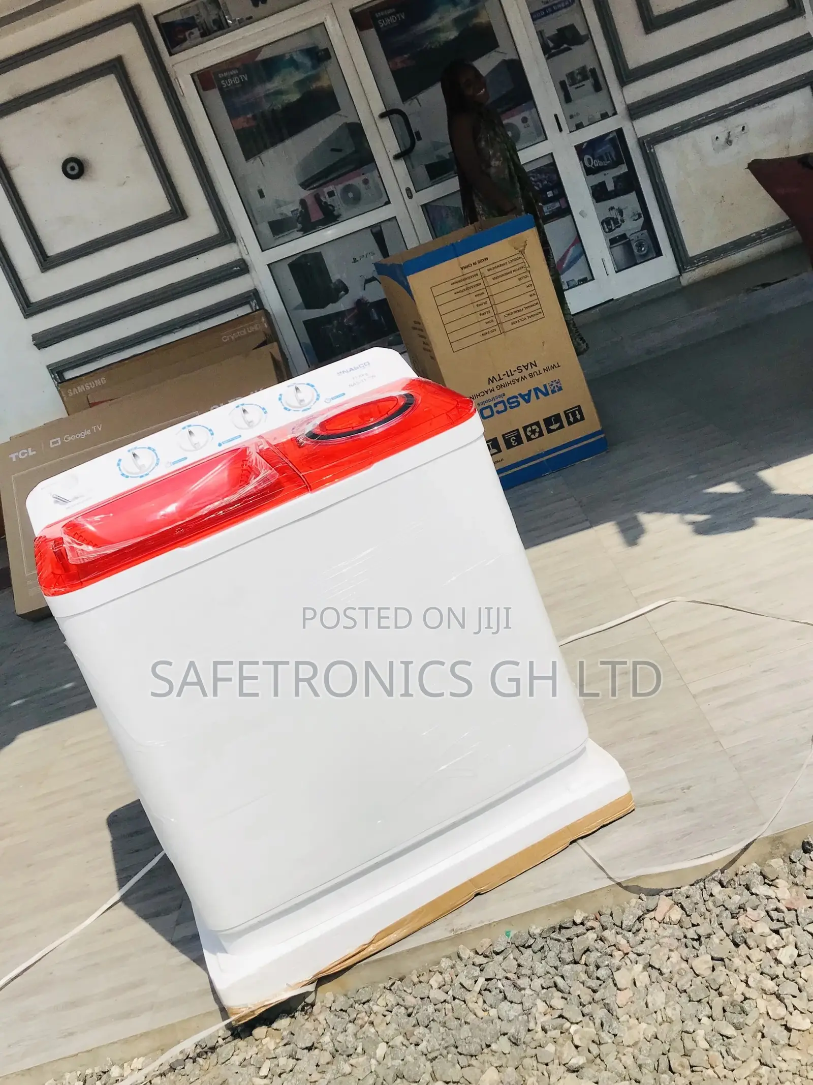 Nasco Twintub Topload 11kg Semiautomatic Washingmachine