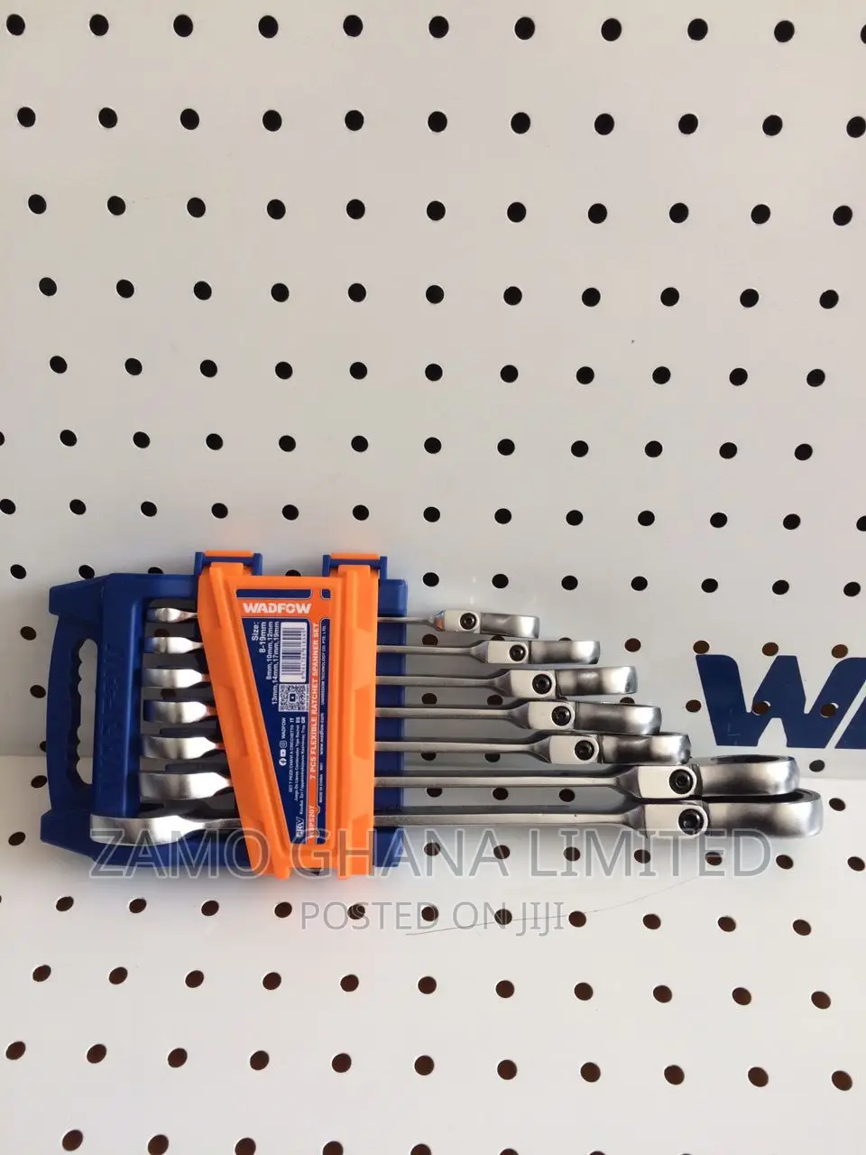 7 PCS Flexible Ratchet Spanner Set - Wsp5207