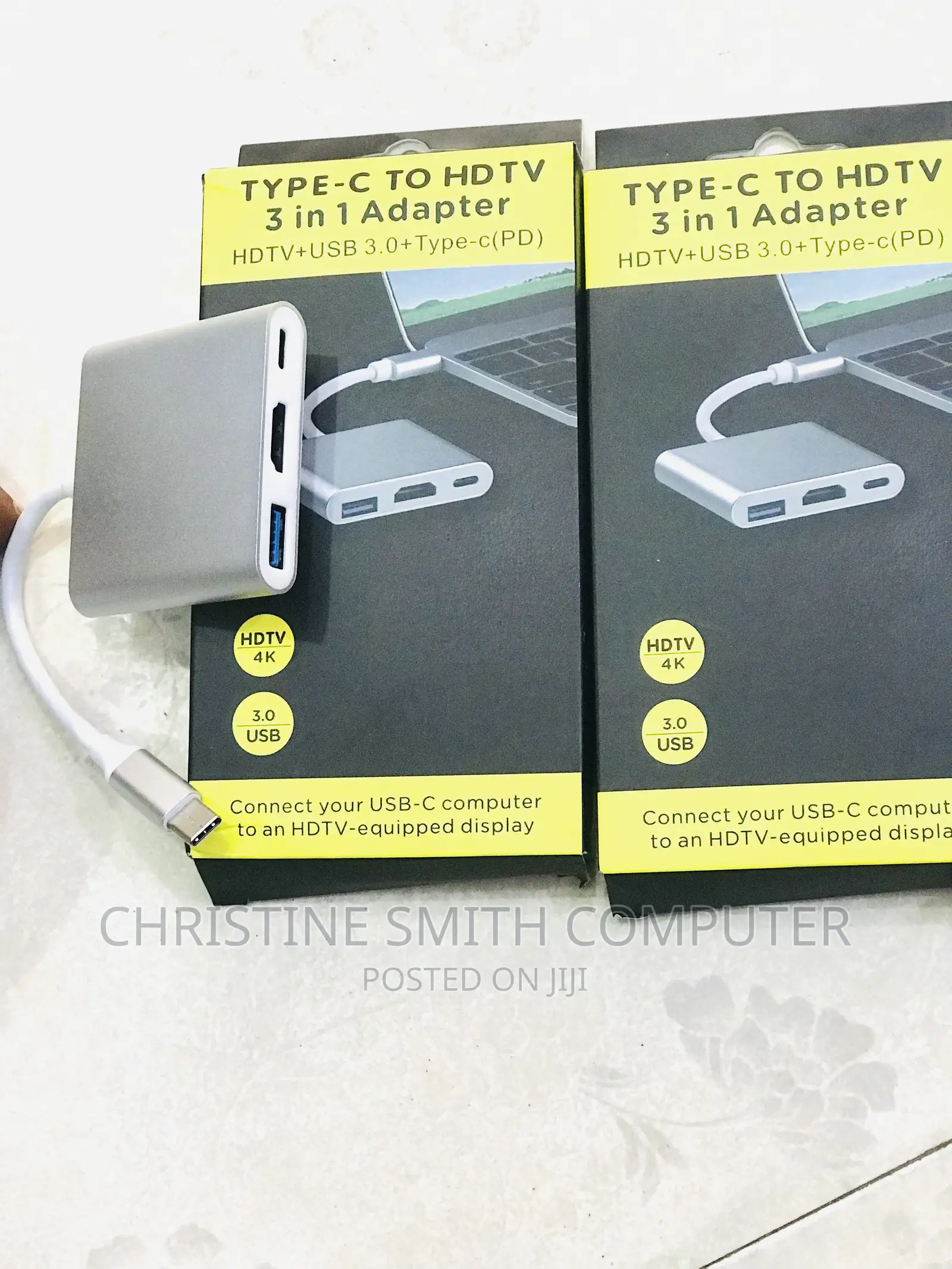 Type C 3in 1 Adapter