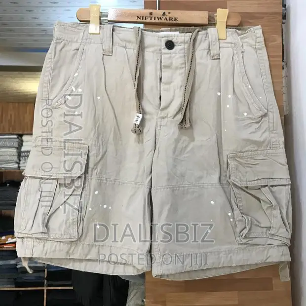 Camo Cargo Kaki Shorts