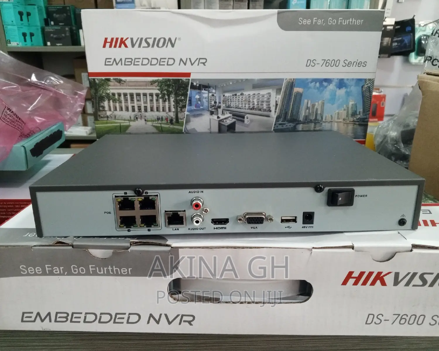 Hikvision 4ch Ip Poe NVR Ds-7604ni-/4p