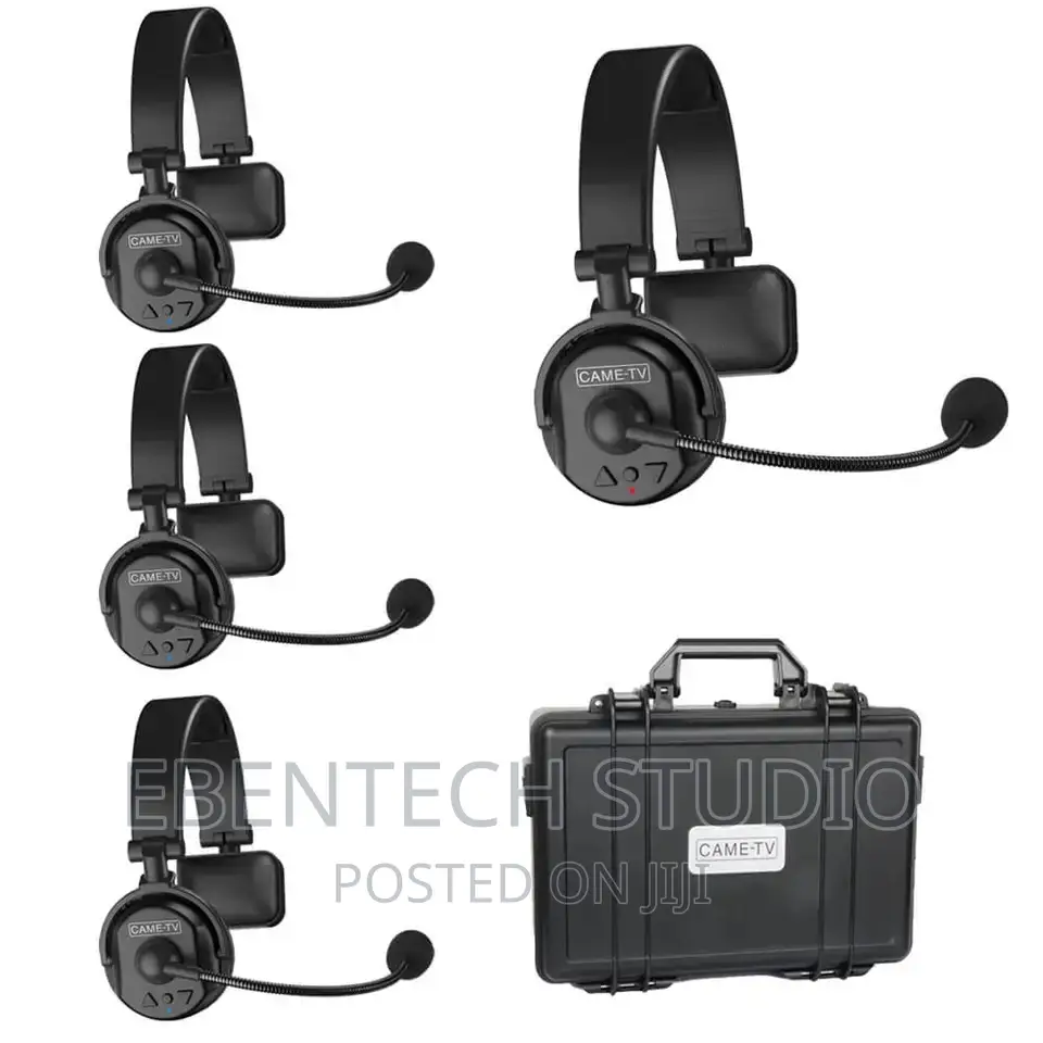 Came-Tv Wireless Intercom Headset Walkie-Talkie