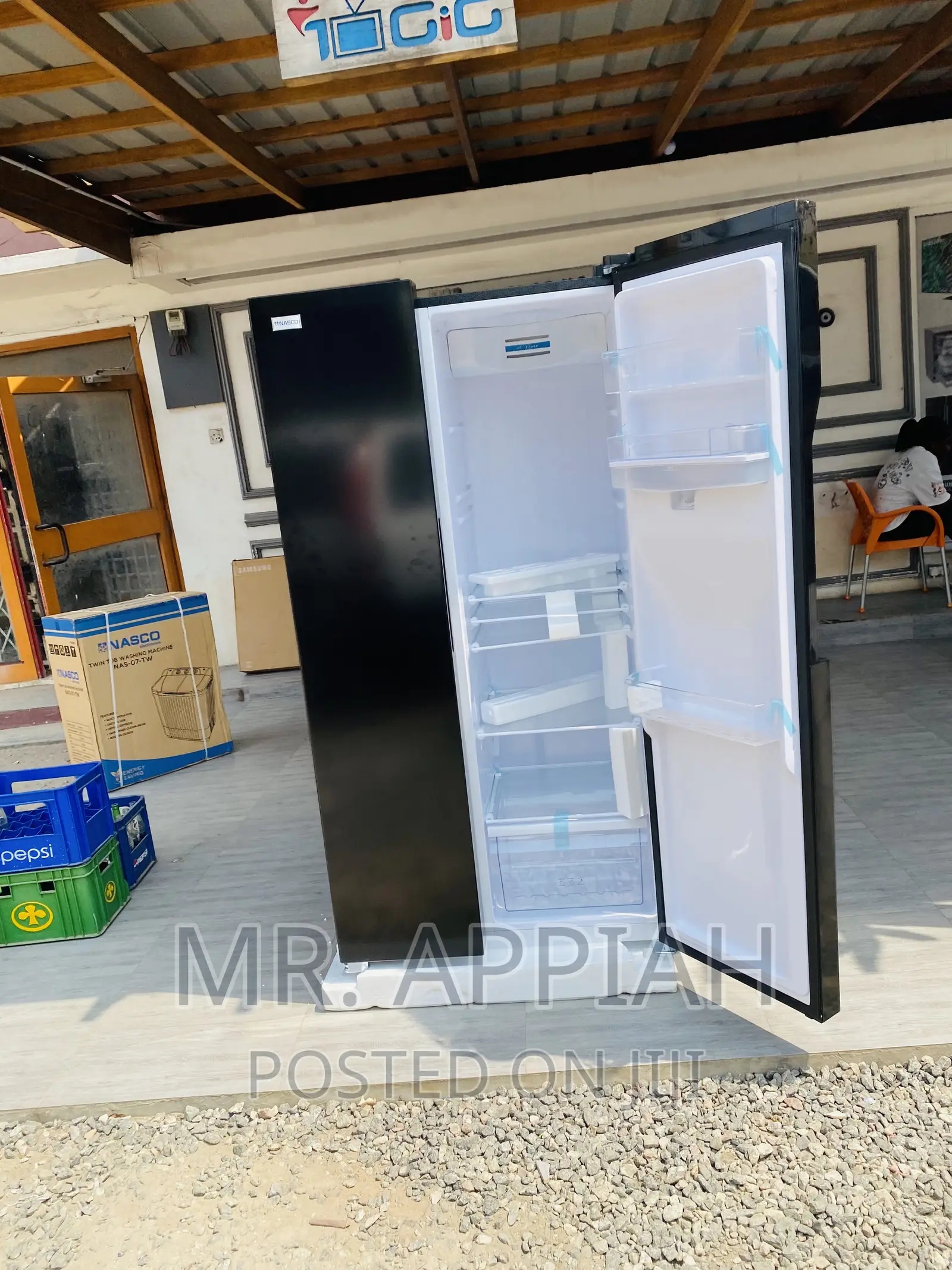 Extremely Cooling Nasco Side by Side Fridge(Nassb2-64s)