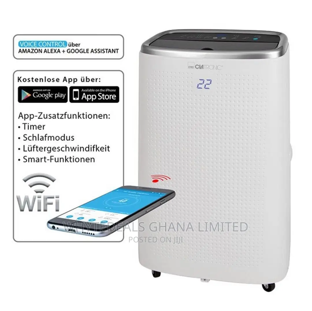 12000btu Clatronic 1.5HP Smart Wi-Fi Mobile Air-Conditioner