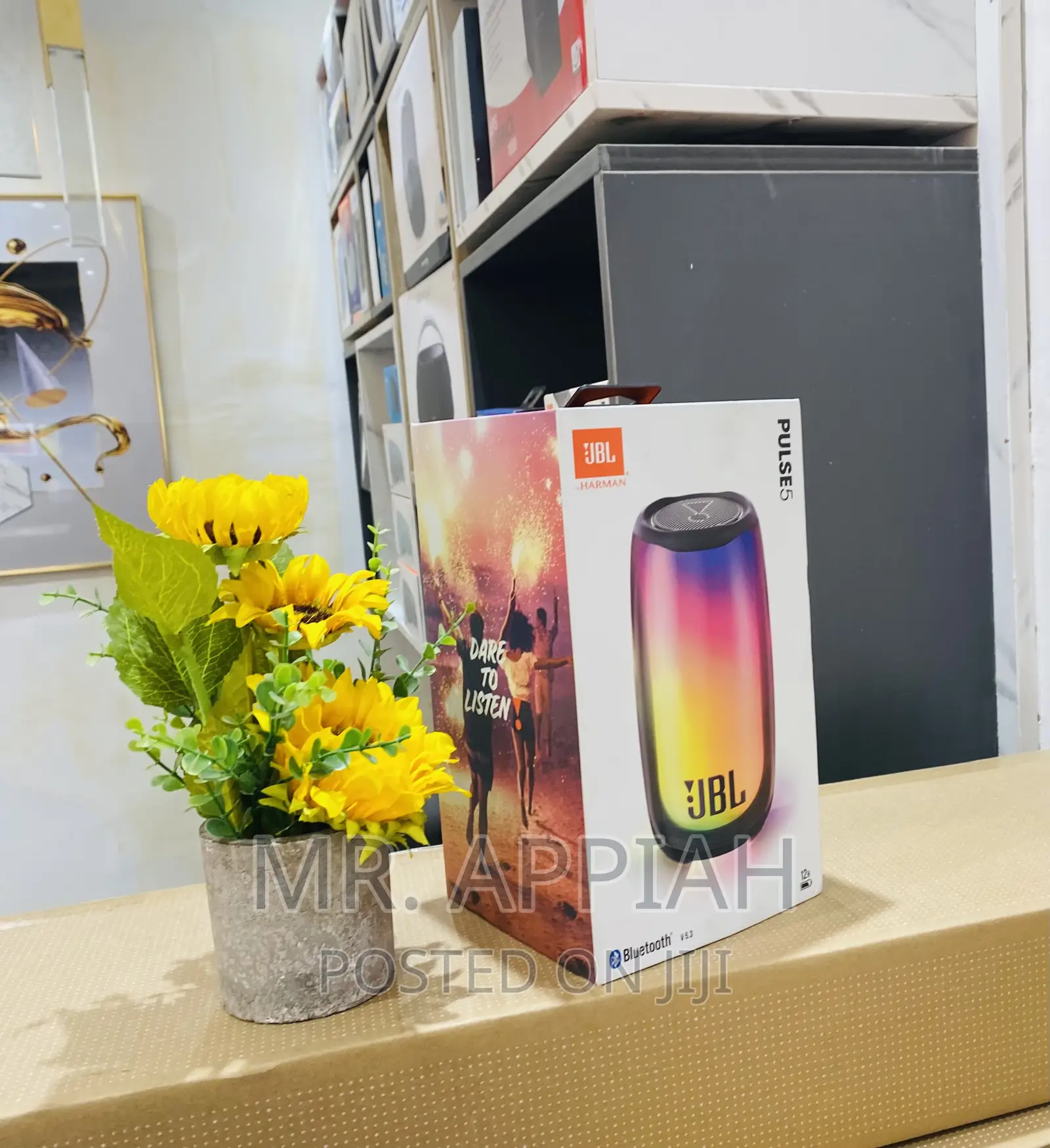 Sealed in Box JBL Pulse 5 Waterproof Portable Speaker.