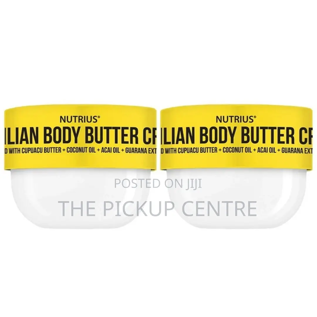 Nutrius Brazilian Body Butter Cream, 177ML (Pack of 2)