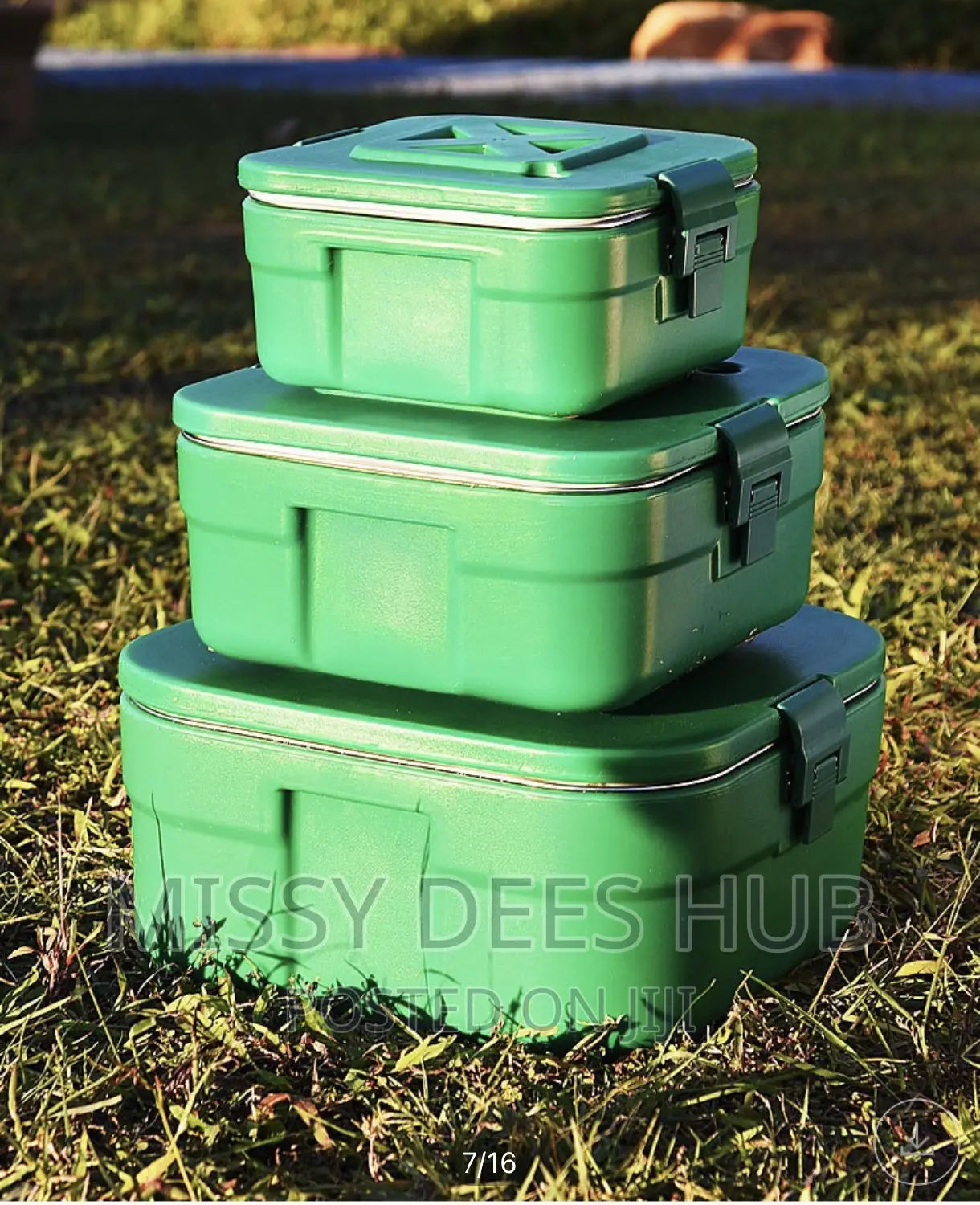 3pcs Square Insulation Barrel Set (2.5L, 5L And 10L)