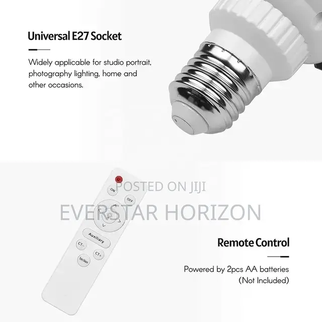 Professional Led Photography Bulb With Stand